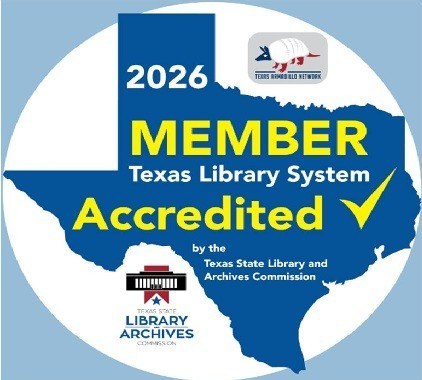 2026 Texas State library accreditation badge
